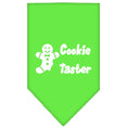 Load image into Gallery viewer, Christmas Pet and Dog Bandana Screen Printed, "Cookie Taster"