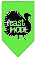 Load image into Gallery viewer, Pet and Dog Bandana Screen Printed, "Feast Mode"