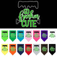 Load image into Gallery viewer, Halloween Pet and Dog Bandana Screen Printed, "So Franken Cute"