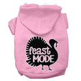 Load image into Gallery viewer, Thanksgiving Pet, Dog and Cat Hoodie Screen Printed, "Feast Mode"