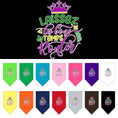 Load image into Gallery viewer, Pet and Dog Bandana Screen Printed, "Laissez Les Bons Temps Rouler"