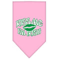 Load image into Gallery viewer, Pet and Dog Bandana Screen Printed, "Kiss Me I'm Irish"