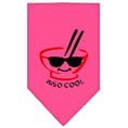 Load image into Gallery viewer, Pet and Dog Bandana Screen Printed, "Miso Cool"