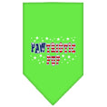 Load image into Gallery viewer, Pet and Dog Bandana Screen Printed, "Pawtriotic Pup"