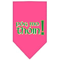 Load image into Gallery viewer, Pet and Dog Bandana Screen Printed, "Pog Mo Thoin"