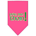 Load image into Gallery viewer, Pet and Dog Bandana Screen Printed, "Pog Mo Thoin"