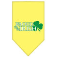 Load image into Gallery viewer, Pet and Dog Bandana Screen Printed, "Proud To Be Irish"