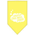 Load image into Gallery viewer, Pet and Dog Bandana Screen Printed, "Smarter Than Most People"