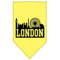 Load image into Gallery viewer, Pet and Dog Bandana Screen Printed, "London Skyline"