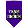 Load image into Gallery viewer, Pet and Dog Bandana Screen Printed, "Team Groom"