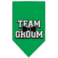 Load image into Gallery viewer, Pet and Dog Bandana Screen Printed, "Team Groom"