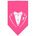 Load image into Gallery viewer, Pet and Dog Bandana Screen Printed, "Tuxedo"