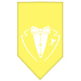 Load image into Gallery viewer, Pet and Dog Bandana Screen Printed, "Tuxedo"