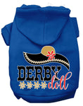 Load image into Gallery viewer, Pet, Dog & Cat Hoodie Screen Printed, "Derby Doll"