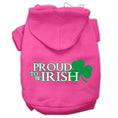 Load image into Gallery viewer, Pet Hoodie "Proud To Be Irish"