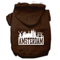 Load image into Gallery viewer, Pet Hoodie "Amsterdam Skyline"