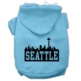 Load image into Gallery viewer, Pet Hoodie "Seattle Skyline"