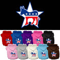 Load image into Gallery viewer, Pet Hoodie Screen Printed, "Democrat"