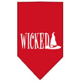 Load image into Gallery viewer, Halloween Pet and Dog Bandana Screen Printed, "Wicked"