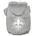 Load image into Gallery viewer, Pet Hoodie "Henna Fleur De Lis"