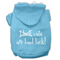 Load image into Gallery viewer, Halloween Pet Hoodie "Black Cats Are Bad Luck"