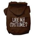 Load image into Gallery viewer, Halloween Pet Hoodie, "Like My Costume?"