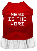 Load image into Gallery viewer, Pet Dress "Nerd Is The Word"
