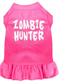 Load image into Gallery viewer, Halloween Pet Dog & Cat Dress Screen Printed, "Zombie Hunter"