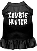 Load image into Gallery viewer, Halloween Pet Dog & Cat Dress Screen Printed, "Zombie Hunter"
