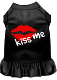 Load image into Gallery viewer, Pet Dress, Screen Printed, "Kiss Me"