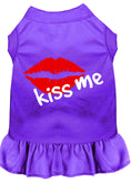 Load image into Gallery viewer, Pet Dress, Screen Printed, "Kiss Me"