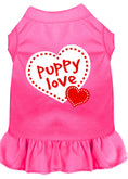 Load image into Gallery viewer, Pet Dress Screen Printed, "Puppy Love"