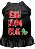 Load image into Gallery viewer, Christmas Pet Dress Screen Printed, "Bah Humbug"