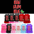 Load image into Gallery viewer, Christmas Pet Dress Screen Printed, "Bah Humbug"