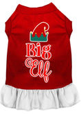 Load image into Gallery viewer, Christmas Pet Dress "Big Elf"