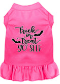 Load image into Gallery viewer, Halloween Pet Dress "Trick Or Treat Yo' Self"