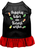 Load image into Gallery viewer, Pet Dress "Pumpkin Kisses and Harvest Wishes"