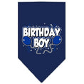 Load image into Gallery viewer, Pet and Dog Bandana Screen Printed, "Birthday Girl -or- "Birthday Boy"