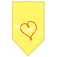 Load image into Gallery viewer, Pet and Dog Bandana Screen Printed, "XOXO"