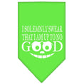 Load image into Gallery viewer, Pet and Dog Bandana, "I Solemnly Swear That I Am Up To No Good"