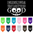 Load image into Gallery viewer, Pet and Dog Bandana, "I Solemnly Swear That I Am Up To No Good"