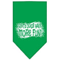 Load image into Gallery viewer, Pet and Dog Bandana Screen Printed, "Dirty Dogs Have More Fun"