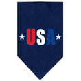 Load image into Gallery viewer, Pet and Dog Bandana Screen Printed, "USA Star"