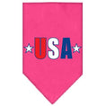 Load image into Gallery viewer, Pet and Dog Bandana Screen Printed, "USA Star"