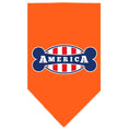 Load image into Gallery viewer, Pet and Dog Bandana Screen Printed, "Bonely In America"