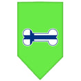 Load image into Gallery viewer, Pet and Dog Bandana Screen Printed, "Bone Flag Finland"