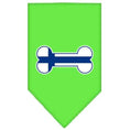 Load image into Gallery viewer, Pet and Dog Bandana Screen Printed, "Bone Flag Finland"