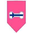 Load image into Gallery viewer, Pet and Dog Bandana Screen Printed, "Bone Flag Finland"