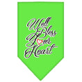 Load image into Gallery viewer, Pet and Dog Bandana Screen Printed, "Well Bless Your Heart"