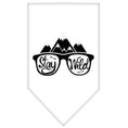 Load image into Gallery viewer, Dog Bandana Screen Printed, "Stay Wild"